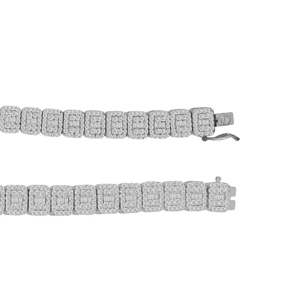 Charm Diamond Baguette Brecelet BR93908AL7